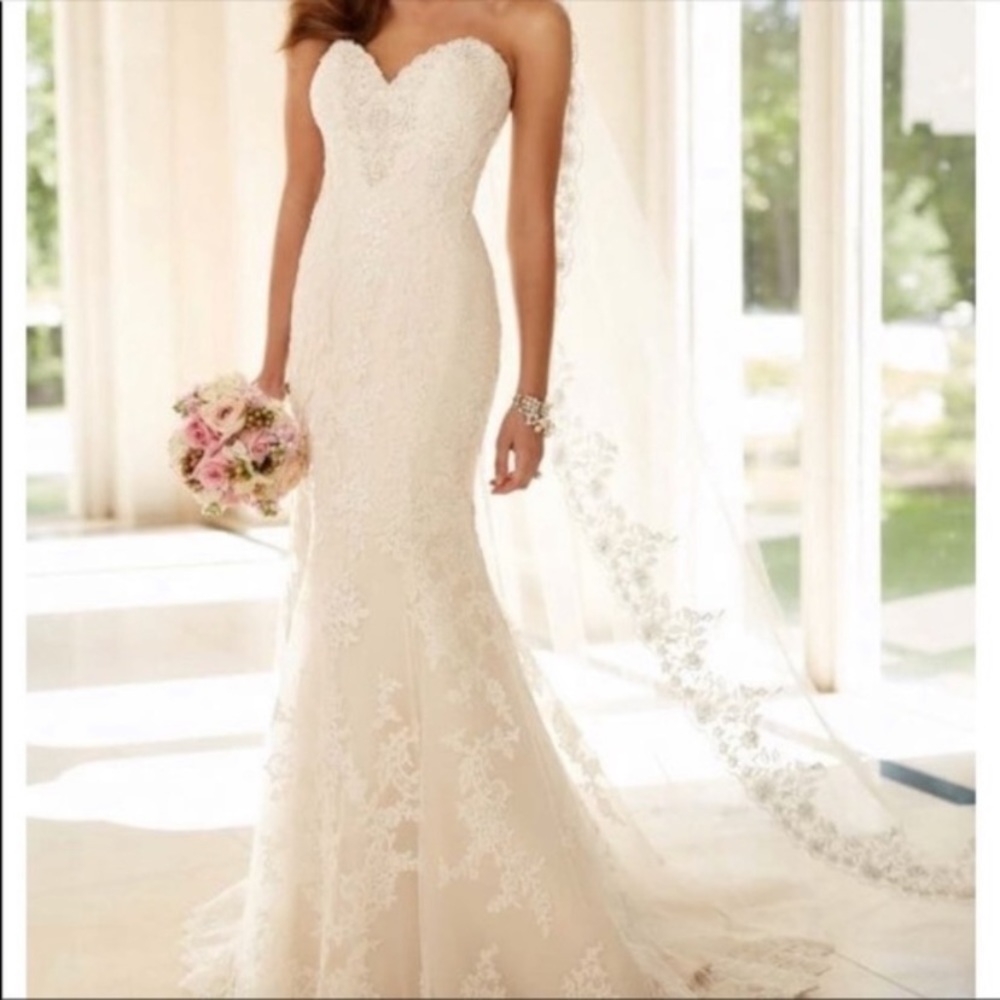 Stella New York wedding dress ivory